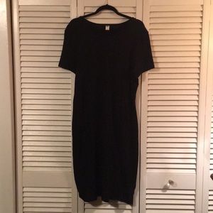 BOGO in my closet! Black tee shirt dress (tall)